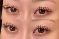 ≪マツエク≫モチが良い　フラットラッシュ上120本 ¥6000→￥5500