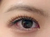 束感お仕上げ🤎マツエク120本