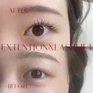 【 マツエク120本➕眉ワックス 】一気に垢抜け👼🏻︎💕︎フラットラッシュ×LEDで持続力🆙