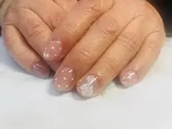 アートデザインネイルBコース(Aコース)＋(カラー2色、マグネット1色、ミラー等１箇所、手描きアート等１箇所)追加