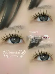 LEDマツエク140本🌟口コミお約束🙌🏻