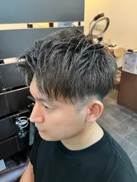 束感メンズカット+スキャルプシャンプー