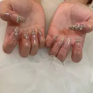 ✋🏻ハンドジェルネイル片手アート4本以上(オフ無し)