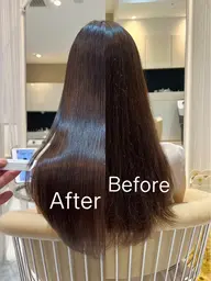 カット+韓国ツヤカラー
