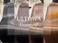 【渋谷エリア当店限定】カット＋髪質改善ULTOWAトリートメント＋超音波アイロン/¥13900→¥12400