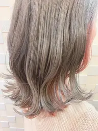 『ご新規様限定』【ファイバープレックスブリーチ使用】外国人風ダブルカラー+補修TR￥13590