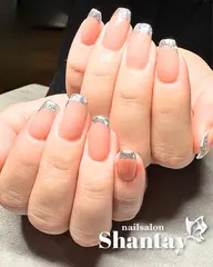 【ご新規様限定価格】キラキラ可愛い🩷ガラスフレンチ✨オフ無料♪ベースあり◯