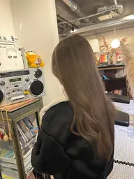 カット+透明感カラー+はちみつトリートメント