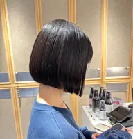 *️⃣限定価格【アイロンでしっかり矯正】縮毛矯正✩.*˚マイクロバブルシャンプー➕艶コートトリートメント🌟