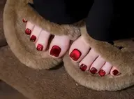 【初回オフ無料・フットバス付】フットネイル＜マグネットワンカラー＞