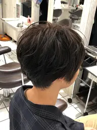 カット+似合わせニュアンスパーマ(シークレットパーマ)+アミノ酸トリートメント