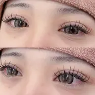 【3/30-31限定‼️】韓国風☆束感マツエク120本【ナチュラル/コーティング仕上げ】¥7,000⇒￥6,400