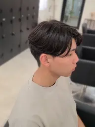 メンズカット×縮毛矯正orストレートパーマ