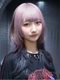 🖤ウルフカットモデル➕オージュアダメージケアトリートメント✨️🖤