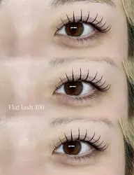 【新規】フラットラッシュ100本（オフなし）