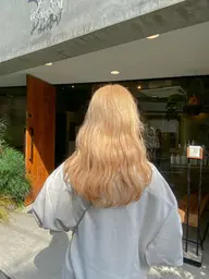 【ブリーチカラー✨】ケアブリーチ+カラー+スパ+トリートメント(カット無し)