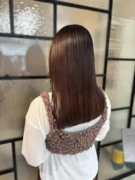 【ひとりひとりに合わせた✨】髪質改善ストレート+2STEPトリートメント