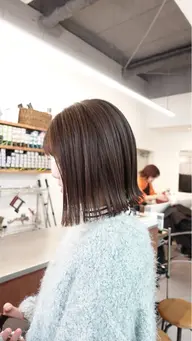 似合わせカット✂️+炭酸シャンプー🫧