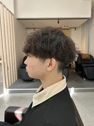 👑メンズ人気No.3👑過去１かっこよく🔥【メンズカット＋カラー＋ケアトリートメント】