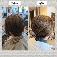 立体感ハイライトダブルカラー＋カット【限定4名様】