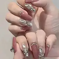 10本チップ長さだし持ち込みデザイン✨パーツ放題