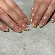 シンプル(オーロラ/チーク/カラー2色/ベースカラー有ラメグラ/ミラーグラデ)