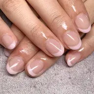 ハンドフレンチ(ベースクリア)新曲オフ代0