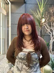 前髪、顔周りカット✂️✨