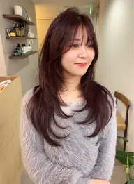 🇰🇷韓国レイヤー🇰🇷骨格似合わせカット＆トリートメント　【くびれレイヤー　ウルフレイヤー　ウルフカット】