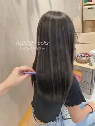 ハイライトブリーチ＋カラー