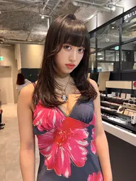 カット✂️+ケアカラー❣️+超音波3stepTR💖💖￥9900