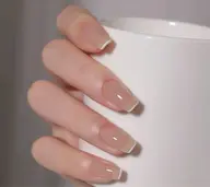 ✨[オフ無し]スキニ-フレンチお好きな色合わせて新感覚【SNSで話題】先端細いフレンチ🎀