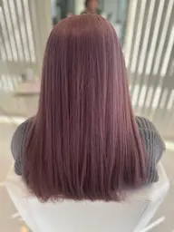 ブリーチ+カラー