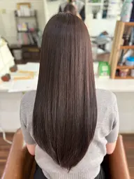 【伸ばし中の方必見✂️】切らずに髪質改善！メテオカラー＋スプリットエンダープロ+トリートメント