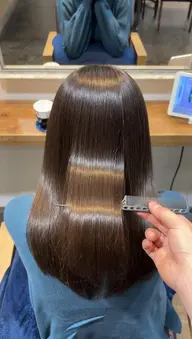 💖超美髪水素ケアカラー+マイクロバブル洗浄+トリートメント💇♀️技術チェック有り