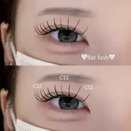 フラットラッシュ60​〜​80本まで🩶✧︎*。お付け足しにも◎【オフ別途】