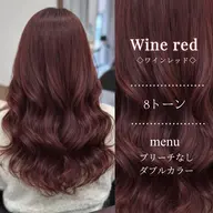 卒業生お得menu♡ブリーチなしWcolor🥣🩶