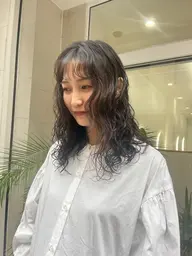 カット+似合わせパーマ