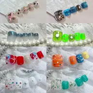 (オフ込み)フット2本アート7150円