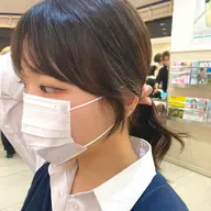 【韓国風顔まわりカット🇰🇷】結んでも可愛い横顔に🫶