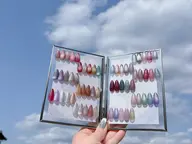 マグネットネイルのワンカラー