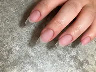 【スカルプ】クリアネイル