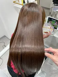 💎前髪のクセが気になる方に💎前髪矯正+髪質改善カラー+トリートメント