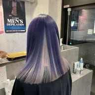 ケアブリーチ使用❕インナーorイヤリングカラー➕4stepケアトリートメント💎