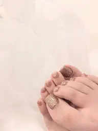 フットネイル ワンカラー(2色まで)