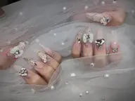 minimo🐣限定価格🌈 10本長さ出し+120分アートし放題🌟（オフ込み、税込価格）