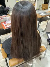 【酸熱トリートメント】艶カラー＋高濃度Tr⭐️