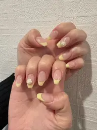 🎀ハンド　オフィスフレンチ/カラグラデ/ミナ－（+2個パーツ）ベ-ス色追加料金可能です