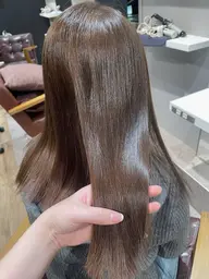 【理想の艶髪へ】カット+髪質改善カラー+2stepトリートメント