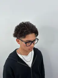 カット➕シャドウパーマ